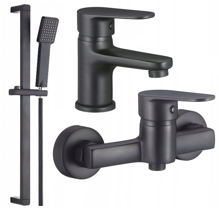 Kuchinox Pana čierna sprchová batéria + 2 ďalšie produkty